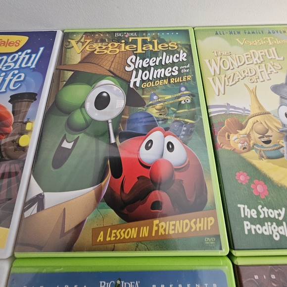 VEGGIETALES Lot of 6 DVD's In Original Boxes - Picture 3 of 7